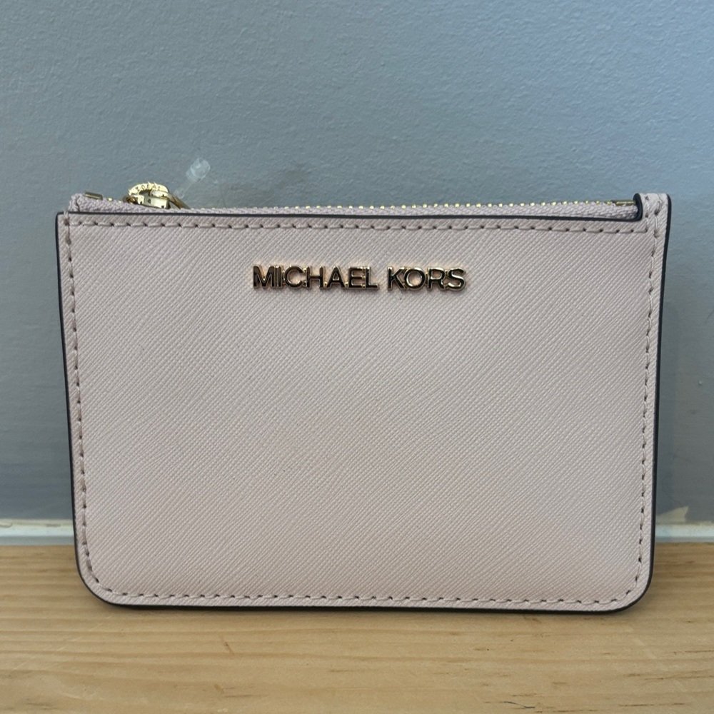 Michael Kors Blush Card Holder NEW